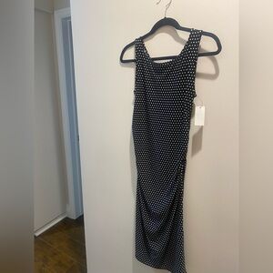 NWT Norma Kamali shirred tank dress